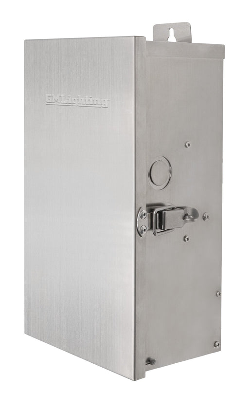 GM Lighting ILS Transformer 150W Stainless Steel Case Plug For Control 120Vac Input 12/13/14/15Vac Output (ILS-S150B-SS)