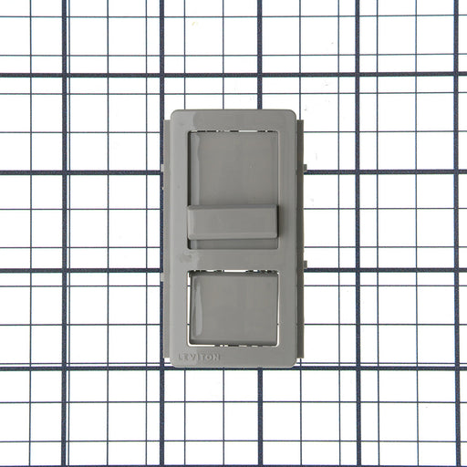 Leviton Color Change Kits For IllumaTech Fluorescent Dimmer And Fan Speed Control Gray (IPKIT-LNG)