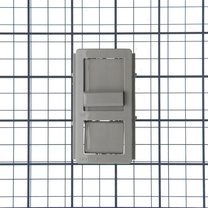 Leviton Color Change Kits For IllumaTech Fluorescent Dimmer And Fan Speed Control Gray (IPKIT-LNG)
