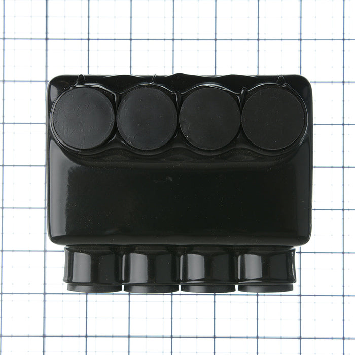 NSI 500 MCM-4 AWG Stacked Polaris Insulated Multi-Tap Connector 8-Port Double Sided Entry (IPLDS500-8)