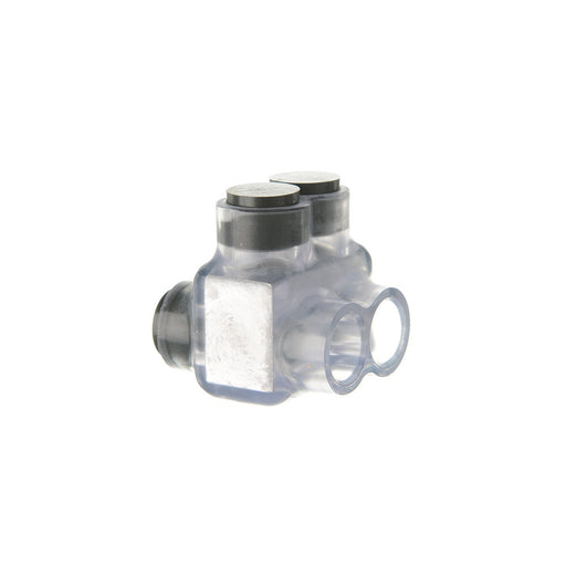 NSI Polaris Vision Tap Clear 1/0-14 AWG Polaris Insulated Multi-Tap Connector 2-Port Single Sided Entry (IT-1/0CB)