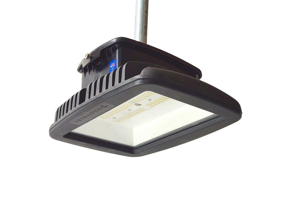 Shat-R-Shield Incoplas LED Hybrid Fixture 45W 5000K Clear Lens Surface Mount 120-277V With Safety Cable No Whip (045HY50STCLVLN0S00000001)