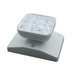 Exitronix JLED Series 3.75 Inch Square Remote Lamp 3.6VDC [1] 1W LED Lamp White Finish Indoor Damp Rated (JLED1-WH)