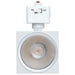 SATCO/NUVO 8W Square LED Track Head CCT Selectable 2700K/3000K/3500K/4000K/5000K Dim To Warm J Style 36 Degree Beam Angle 120V White (JH5051)