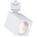 SATCO/NUVO 8W Square LED Track Head CCT Selectable 2700K/3000K/3500K/4000K/5000K Dim To Warm J Style 36 Degree Beam Angle 120V White (JH5051)
