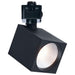 SATCO/NUVO 8W Square LED Track Head CCT Selectable 2700K/3000K/3500K/4000K/5000K Dim To Warm J Style 36 Degree Beam Angle 120V Black (JH5052)