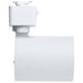 SATCO/NUVO 8W Round LED Track Head CCT Selectable 2700K/3000K/3500K/4000K/5000K Dim To Warm J Style 36 Degree Beam Angle 120V White (JH5061)