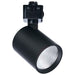 SATCO/NUVO 8W Round LED Track Head CCT Selectable 2700K/3000K/3500K/4000K/5000K Dim To Warm J Style 36 Degree Beam Angle 120V Black (JH5062)