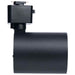 SATCO/NUVO 8W Round LED Track Head CCT Selectable 2700K/3000K/3500K/4000K/5000K Dim To Warm J Style 36 Degree Beam Angle 120V Black (JH5062)