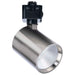 SATCO/NUVO 8W Round LED Track Head CCT Selectable 2700K/3000K/3500K/4000K/5000K Dim To Warm J Style 36 Degree Beam Angle 120V Brushed Nickel (JH5063)