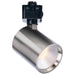 SATCO/NUVO 8W Round LED Track Head CCT Selectable 2700K/3000K/3500K/4000K/5000K Dim To Warm J Style 36 Degree Beam Angle 120V Brushed Nickel (JH5063)