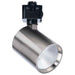 SATCO/NUVO 8W Round LED Track Head CCT Selectable 2700K/3000K/3500K/4000K/5000K Dim To Warm J Style 48 Degree Beam Angle 120V Brushed Nickel (JH5066)