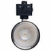SATCO/NUVO 8W Round LED Track Head CCT Selectable 2700K/3000K/3500K/4000K/5000K Dim To Warm J Style 48 Degree Beam Angle 120V Brushed Nickel (JH5066)