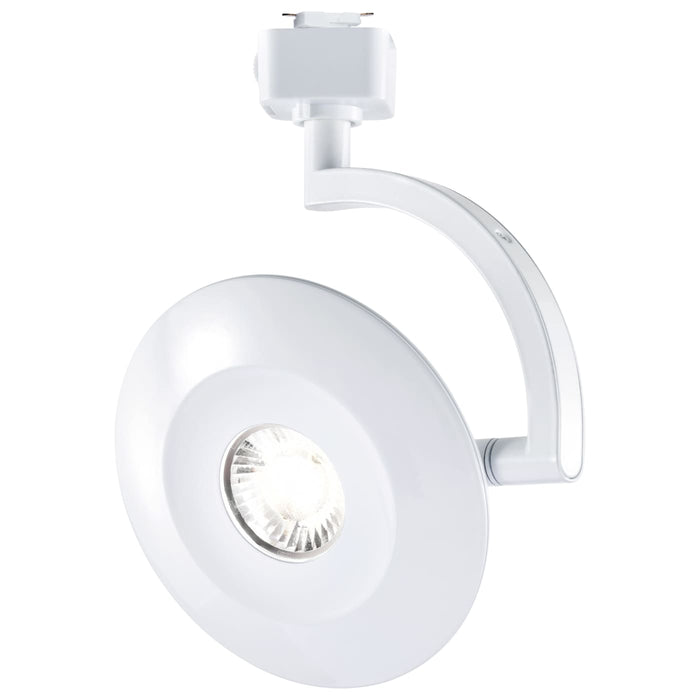 SATCO/NUVO ORB LED J-Style Track Head 12W CCT Selectable 3000K/4000K/5000K 24 Degree Beam Angle 120V White (JH5070)