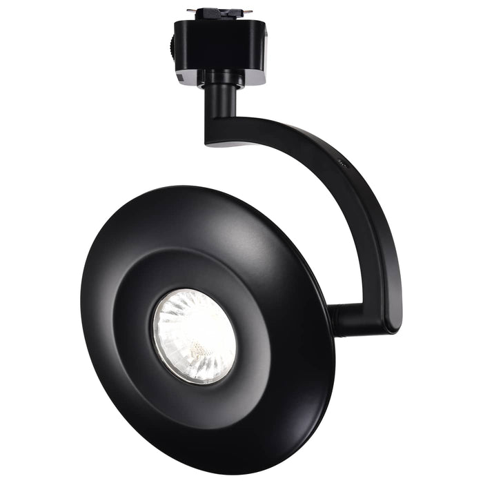 SATCO/NUVO ORB LED J-Style Track Head 12W CCT Selectable 3000K/4000K/5000K 24 Degree Beam Angle 120V Black (JH5071)