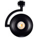 SATCO/NUVO ORB LED J-Style Track Head 12W CCT Selectable 3000K/4000K/5000K 24 Degree Beam Angle 120V Black (JH5071)