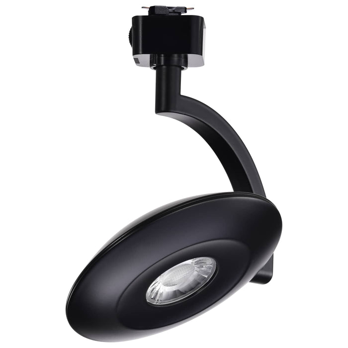 SATCO/NUVO ORB LED J-Style Track Head 12W CCT Selectable 3000K/4000K/5000K 24 Degree Beam Angle 120V Black (JH5071)