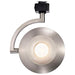 SATCO/NUVO ORB LED J-Style Track Head 12W CCT Selectable 3000K/4000K/5000K 24 Degree Beam Angle 120V Brushed Nickel (JH5072)