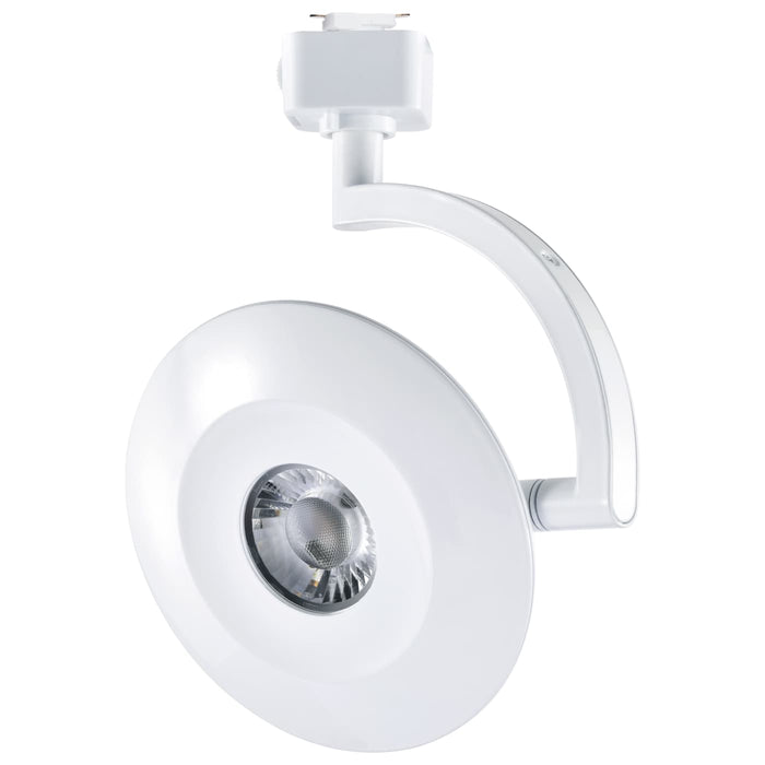 SATCO/NUVO ORB LED J-Style Track Head 12W CCT Selectable 3000K/4000K/5000K 36 Degree Beam Angle 120V White (JH5073)