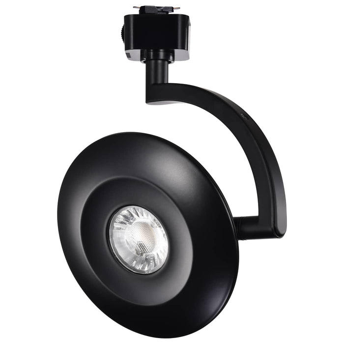 SATCO/NUVO ORB LED J-Style Track Head 12W CCT Selectable 3000K/4000K/5000K 36 Degree Beam Angle 120V Black (JH5074)