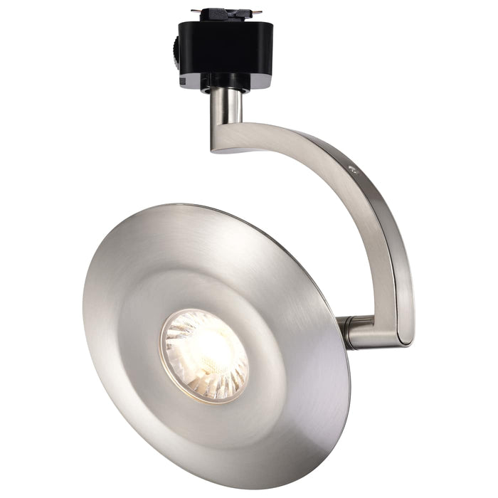 SATCO/NUVO ORB LED J-Style Track Head 12W CCT Selectable 3000K/4000K/5000K 36 Degree Beam Angle 120V Brushed Nickel (JH5075)