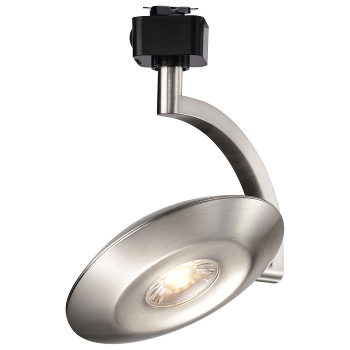SATCO/NUVO ORB LED J-Style Track Head 12W CCT Selectable 3000K/4000K/5000K 36 Degree Beam Angle 120V Brushed Nickel (JH5075)