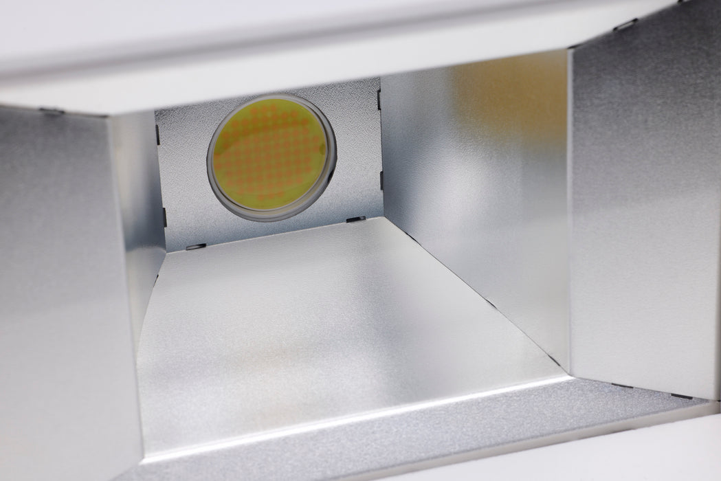 SATCO/NUVO LED Commercial J-Style Track Head Wattage/CCT Selectable 30W/40W/50W 2700K/3000K/3500K/4000K/5000K 90 CRI White Finish Phase Cut Dimming (JH6001)