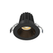 Lotus LED Lights 2 Inch Round Recessed Black Trim LED 9W CCT Selectable 2700K/3000K/3500K/4000K/5000K Black Chrome Reflector 36 Degree Air Tight 90 CRI (JXL-COB02-R09W-5CCT-BK-2RR-SM-BC)