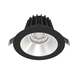 Lotus LED Lights 4 Inch Round Recessed Black Trim LED 15W CCT Selectable 2700K/3000K/3500K/4000K/5000K Alzak Reflector 36 Degree Air Tight 90 CRI (JXL-COB04-R15W-5CCT-BK-4RR-SM-AZ)