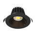 Lotus LED Lights 4 Inch Round Recessed Black Trim LED 15W CCT Selectable 2700K/3000K/3500K/4000K/5000K Black Chrome Reflector 36 Degree Air Tight 90 CRI (JXL-COB04-R15W-5CCT-BK-4RR-SM-BC)