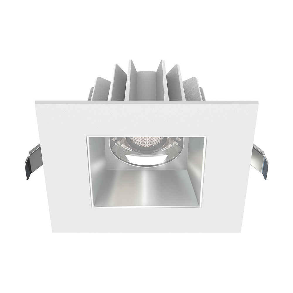 Lotus LED Lights JXL-COB04-S15W-5CCT-WH-4SR-SM-AZ 4 Inch Square LED ...