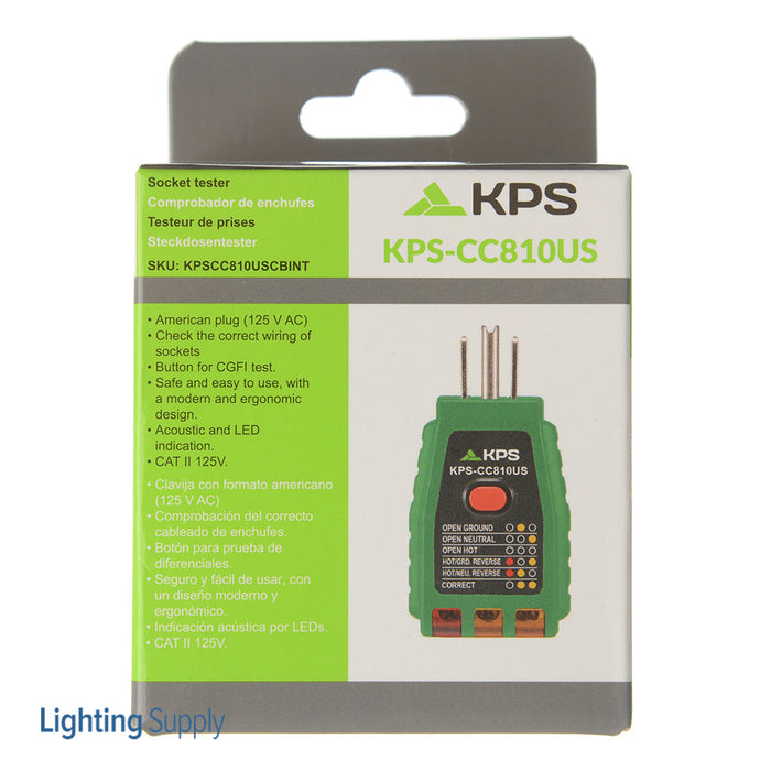 KPS KPSCC810USCBINT Socket Tester (KPS-CC810US)