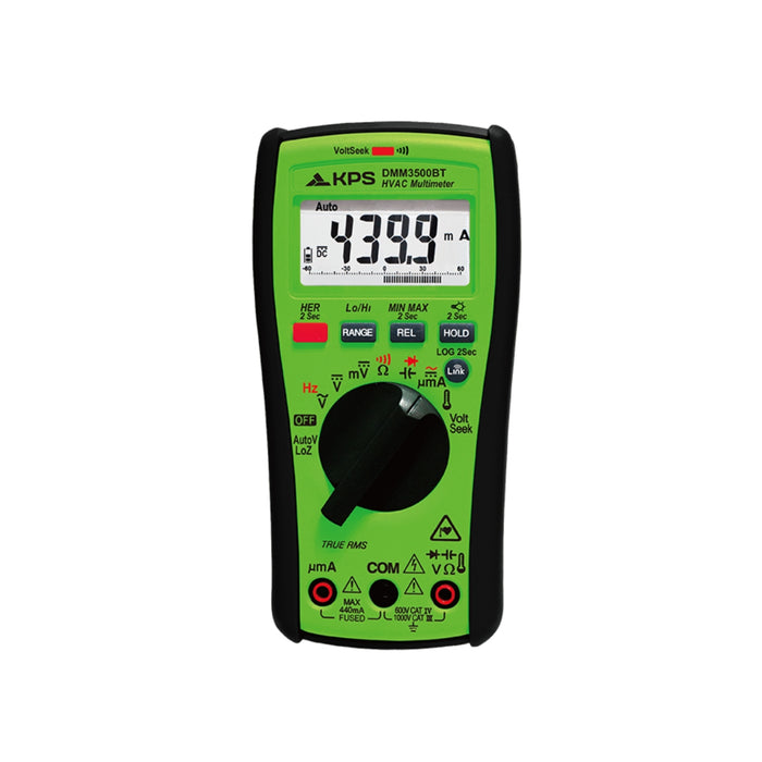 KPS KPSDMM3500BTCBINT TRMS Digital Multimeter 1000V AC/DC And Bluetooth (KPSDMM3500BT)