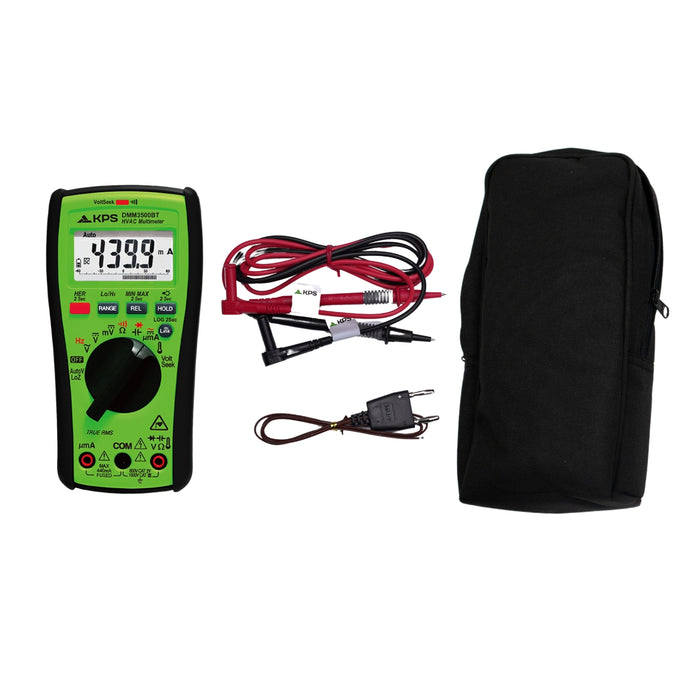 KPS KPSDMM3500BTCBINT TRMS Digital Multimeter 1000V AC/DC And Bluetooth (KPSDMM3500BT)