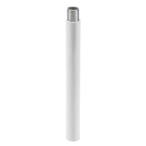 Keystone 18 Inch Rigid 3/8 IPS Stem [5/8 Inch Outside Diameter] 1/4 IPS X 1/4 IPS Internal Thread Both Ends White (KT-5CC-2-18-3/8IPS)