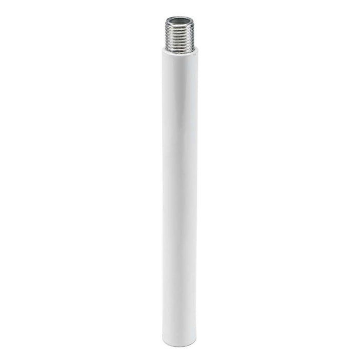 Keystone 18 Inch Rigid 3/8 IPS Stem [5/8 Inch Outside Diameter] 1/4 IPS X 1/4 IPS Internal Thread Both Ends White (KT-5CC-2-18-3/8IPS)