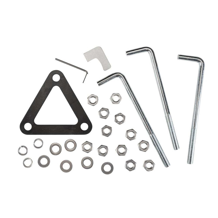 Keystone Anchor Bolt Kit Includes [3] Bolts Hardware And Template Used With On KT-BLED-6R-Unv-Kit(-B] Bollard Base For Replacements Only (KT-ABOLT-6R-KIT)