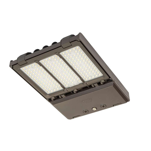 Keystone 140W 4000K LED Area Light Optics Selectable A [Type III And V] 120-277V Input 0-10V Dimming Bronze NEMA Twist Lock Receptacle/Shorting Cap (KT-ALED140-M2-OSA-NM-840-VDIM/G2)