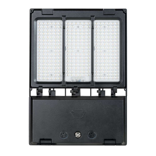 Keystone LED Area Light Selectable 140W/100W/70W 3000K/4000K/5000K Optics Selectable A 120-277V 0-10V Black NEMA Twist Lock Receptacle/Shorting Cap (KT-ALED140PS-M2-OSA-NM-8CSB-VDIM-B/G2)