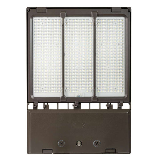 Keystone 290W 5000K LED Area Light Optics Selectable A [Type III And V] 120-277V Input 0-10V Dimming Bronze NEMA Twist Lock Receptacle/Shorting Cap (KT-ALED290-L2-OSA-NM-850-VDIM/G2)