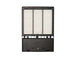 Keystone LED Area Light Selectable 290W/210W/185W 3000K/4000K/5000K Optics Selectable A 120-277V 0-10V Black NEMA Twist Lock Receptacle/Shorting Cap (KT-ALED290PS-L2-OSA-NM-8CSB-VDIM-B/G2)