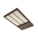 Keystone LED Area Light Selectable 420W/340W/290W 3000K/4000K/5000K Type III And V 120-277V 0-10V Bronze NEMA Twist Lock Receptacle/Shorting Cap (KT-ALED420PS-VL2-OSA-NM-8CSB-VDIM/G2)