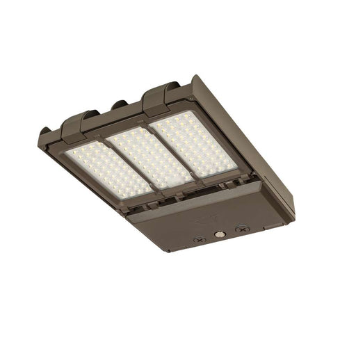 Keystone 70W 4000K LED Area Light Optics Selectable A [Type III And V] 120-277V Input 0-10V Dimming Bronze NEMA Twist Lock Receptacle/Shorting Cap (KT-ALED70-S2-OSA-NM-840-VDIM/G2)