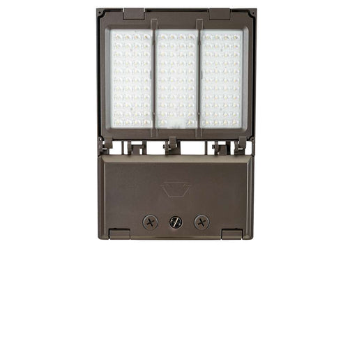 Keystone 70W 5000K LED Area Light Optics Selectable A [Type III And V] 120-277V Input 0-10V Dimming Bronze NEMA Twist Lock Receptacle/Shorting Cap (KT-ALED70-S2-OSA-NM-850-VDIM/G2)