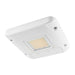 Keystone 15 Inch LED Gas Station Canopy Power Select/CCT Selectable 150W/125W/100W 3000K/4000K/5000K120-277V 80 CRI 0-10V Dimming Threaded Pipe/Integrated Driver (KT-CLED150PS-L3-8CSB-VDIM-W)