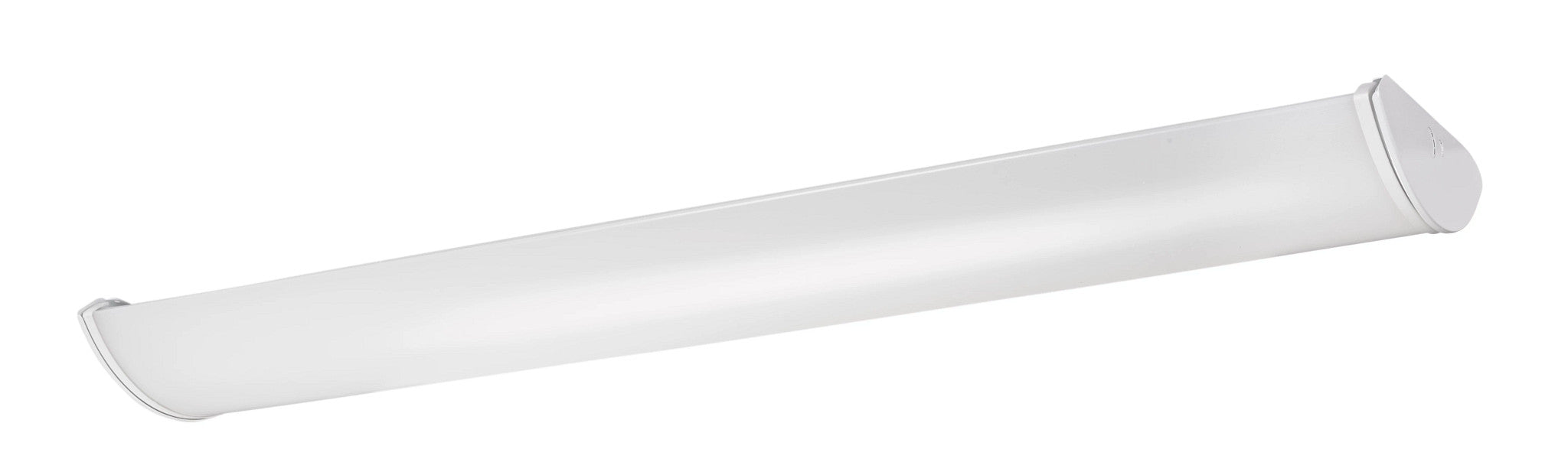 Keystone 4 Foot Curved Wrap Fixture Featuring Wattage/CCT Selectable 44W/28W/18W 3500K/4000K/5000K 120-277V Frosted Lens 0-10V Dimming (KT-CWLED44PS-4-8CSA-VDIM)