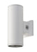 Keystone 4 Inch Wall Mount Cylinder Power/Color Select 20W/16W/12W 3000K/4000K/5000K Built-In Photocell 120-277V Input White (KT-CYLED20PS-4A-WDI-OSG-8CSB-VDIM-W)