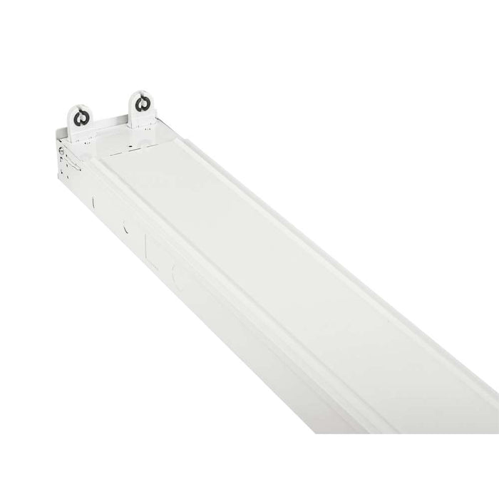 Keystone 4 Foot 2-Lamp Tube-Ready Strip Fixture Wired For Type B Double-Ended T8 LED Tubes (KT-DDSLEDT8-4-2L-DP /DE)