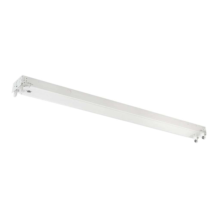 Keystone 4 Foot 2-Lamp Tube-Ready Strip Fixture Wired For Type B Double-Ended T8 LED Tubes (KT-DDSLEDT8-4-2L-DP /DE)