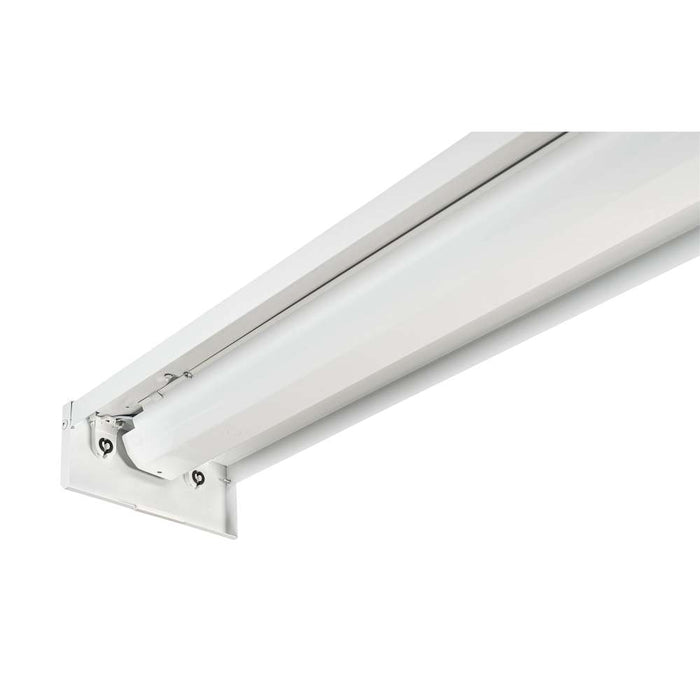 Keystone 4 Foot 2-Lamp Tube-Ready Wrap Fixture Wired For Type B Double-Ended T8 LED Lamps (KT-DDWLEDT8-4-2L-DP /DE)